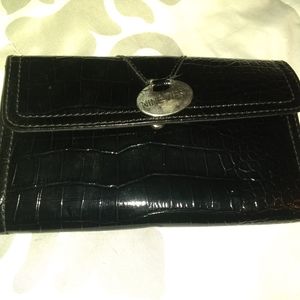 Black trifold wallet
